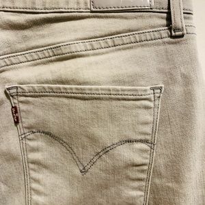 Levi’s High Rise Skinny Jeans (Grey)